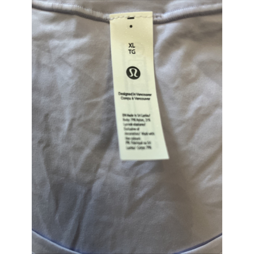 NWT SALE Lululemon Wundermost Nulu Scoop-Neck Tank Top Lavender Frost Ultra Soft - Picture 9 of 10